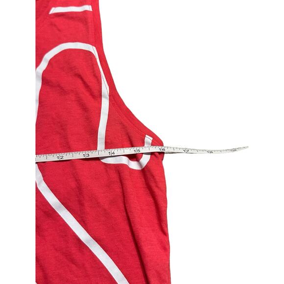 Victoria Sport Pink Activewear Tank Top Size Small Back Cut Outs - Picture 4 of 7